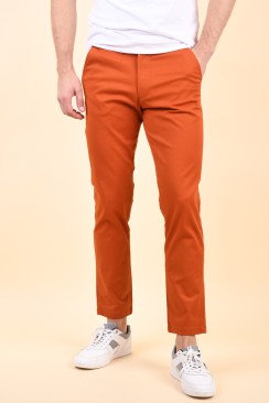 Pantaloni Barbati Selected Slim-Miles Flex Ketchup